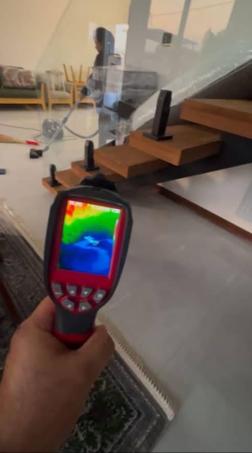 نشت یابی با دستگاه خوشابی در آمل