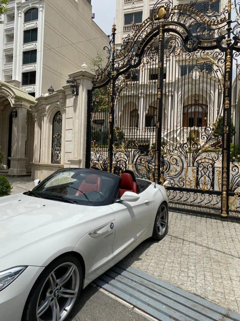 اجاره خودرو لوکس لاکچری رنت در منطقه 1 تهران