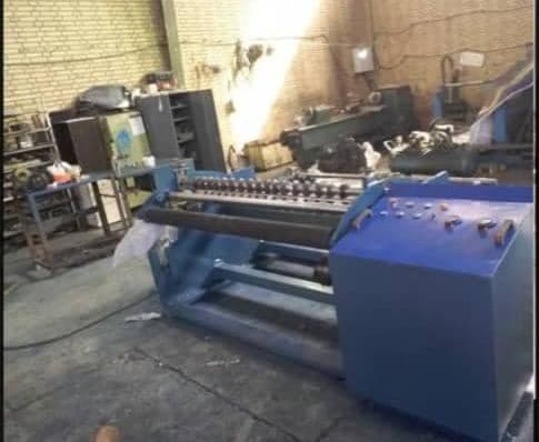 ساخت دستگاه رول بازکن کاغذ خانزاده زهیرالاسلام تهران