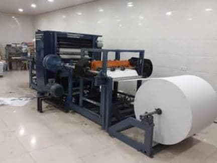 ساخت دستگاه رول بازکن کاغذ خانزاده زهیرالاسلام تهران