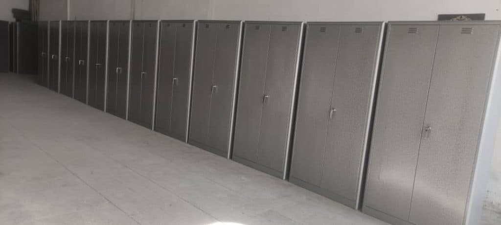 کارگاه تولیدی کمد فلزی بایگانی دو درب مسعود در اصفهان