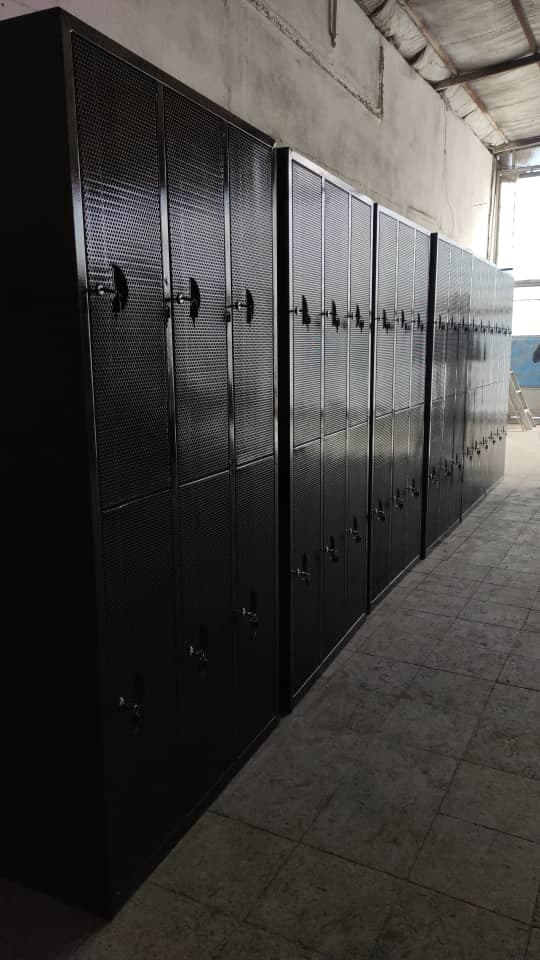 کارگاه تولیدی کمد فلزی بایگانی دو درب مسعود در اصفهان