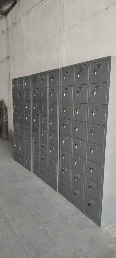 کارگاه تولیدی کمد فلزی بایگانی دو درب مسعود در اصفهان