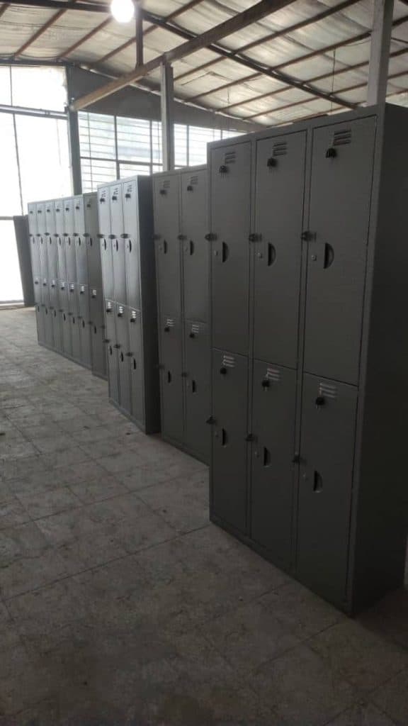 کارگاه تولیدی کمد فلزی بایگانی دو درب مسعود در اصفهان