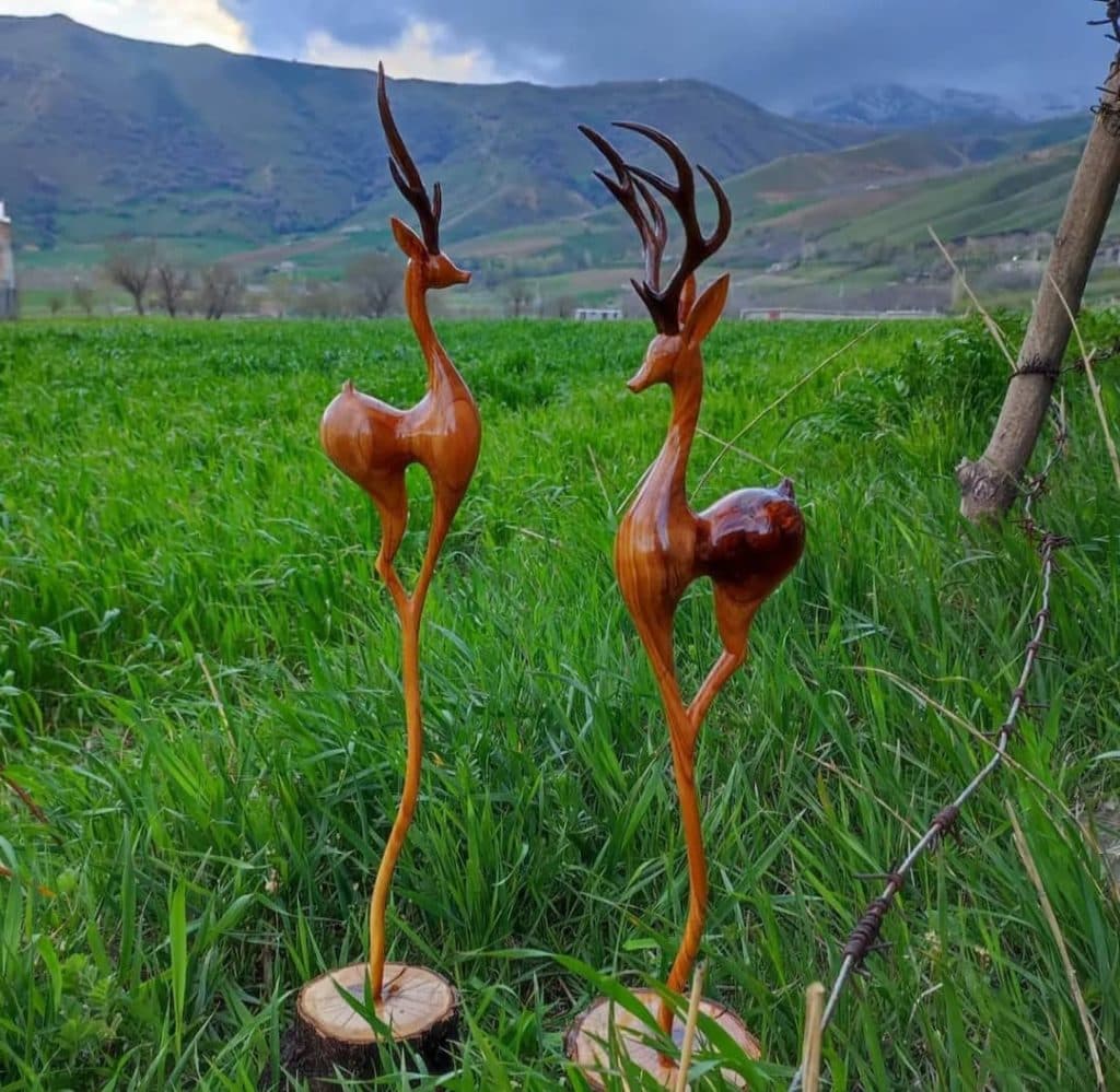 تولید و فروش صنایع دستی چوبی بهرام وود در پیرانشهر