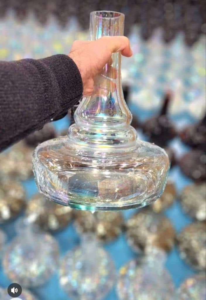 تولید شیشه و لوازم قلیان شاهان در ورامین