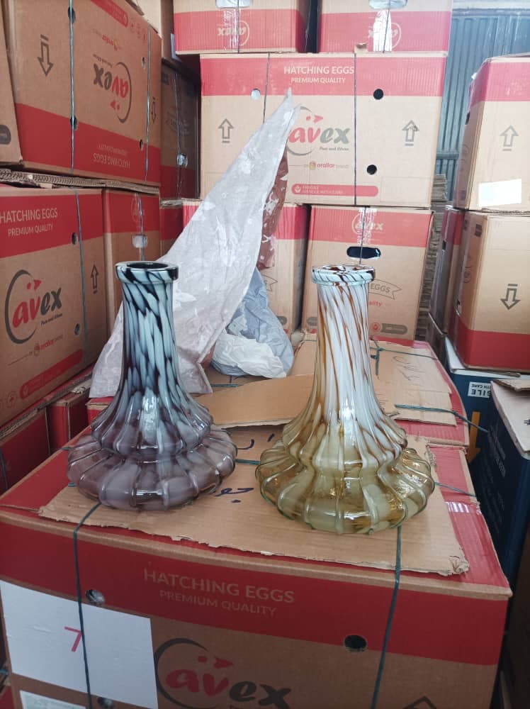 تولید شیشه و لوازم قلیان شاهان در ورامین