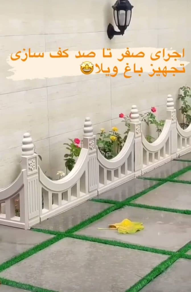 فروش اجرا تجهیزات زیبا سازی باغ ویلا عسگرلو در زنجان
