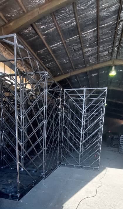 گروه تولید پالت فلزی تیموری در چهاردانگه