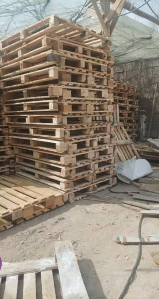 خرید و فروش پالت چوبی وزیری در یزد