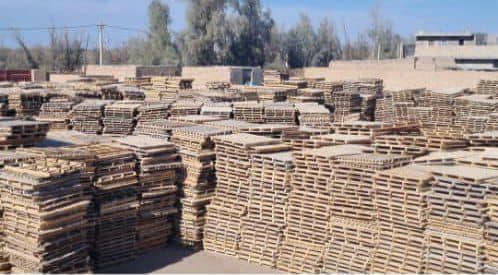 خرید و فروش پالت چوبی وزیری در یزد