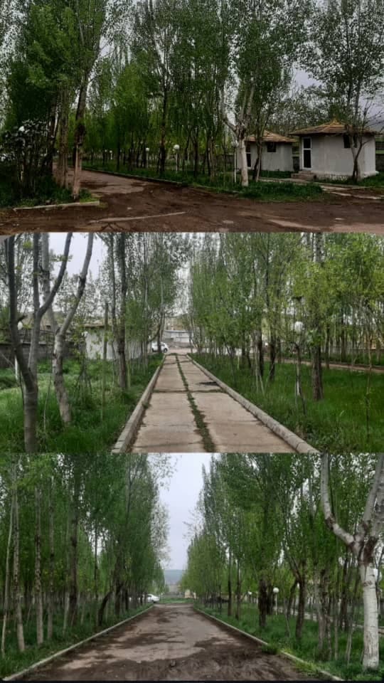 مجتمع کمپ گردشگری اقامتی خاکپور قلعه برزند در گرمی