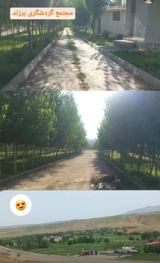 مجتمع کمپ گردشگری اقامتی خاکپور قلعه برزند در گرمی