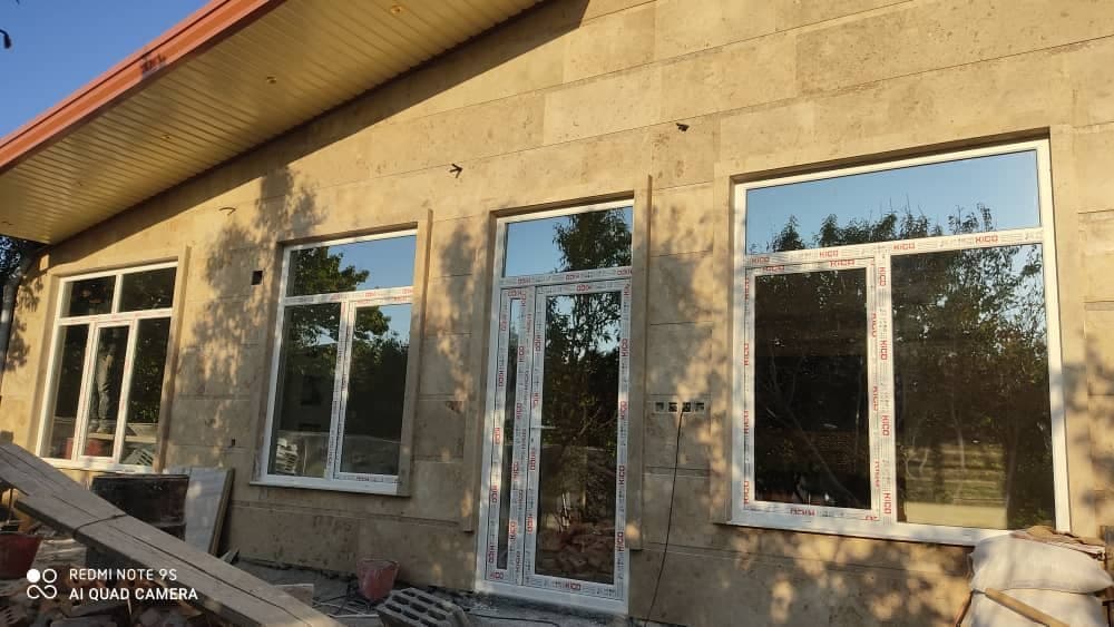 ساخت درب و پنجره دوجداره یو پی وی سی upvc در تبریز