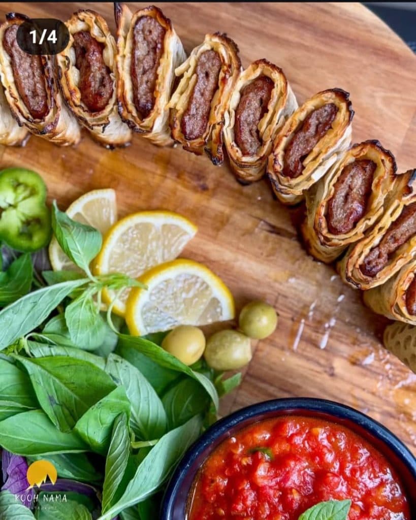 رستوران کوه نما در دربند تهران