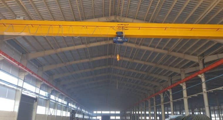 تولید و ساخت جرثقیل سقفی گروه صنعتی سهند ایران در تبریز