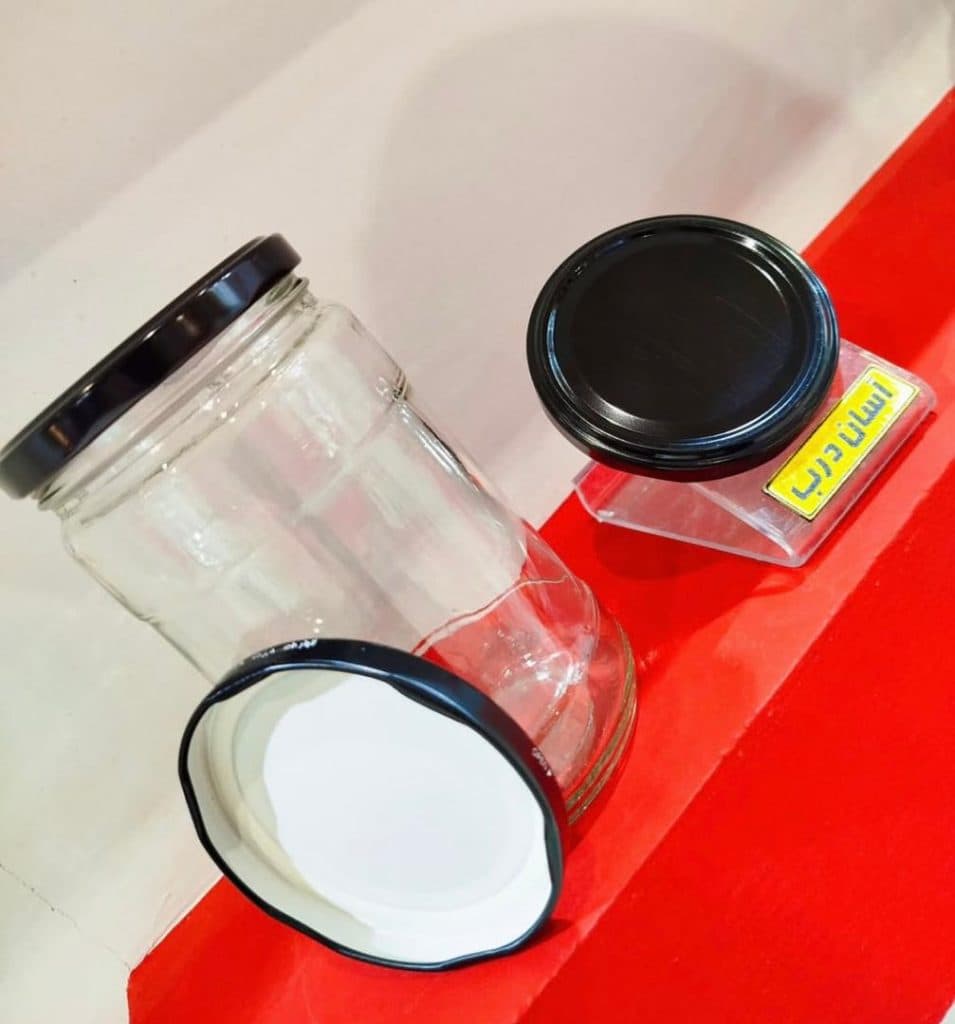 تولید و فروش درب شیشه جار آسان درب قوطی سهند در تبریز