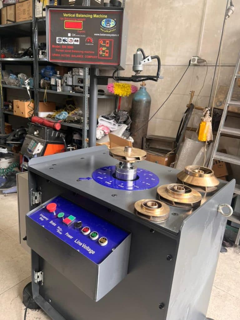 تولید دستگاه بالانس صنعتی شرکت اکتیو بالانس ارومیه
