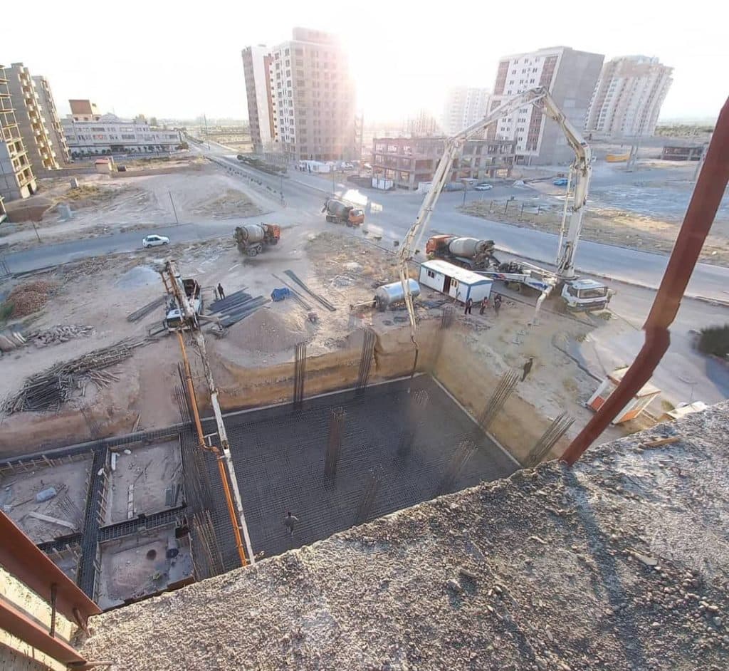 بتن آماده استاندارد شرکت بتن پیرامون سهند در تبریز