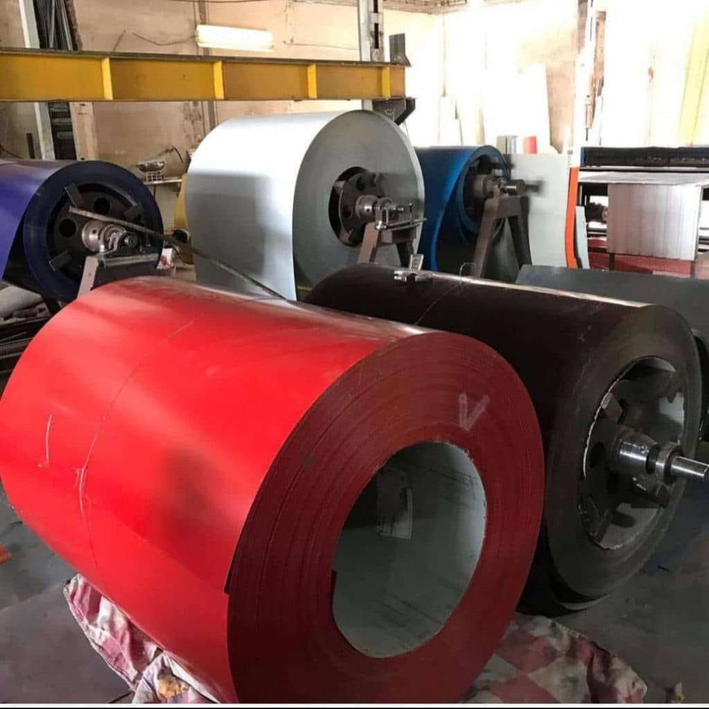 تولیدکننده و پخش ورق شیروانی تقی پور در تبریز