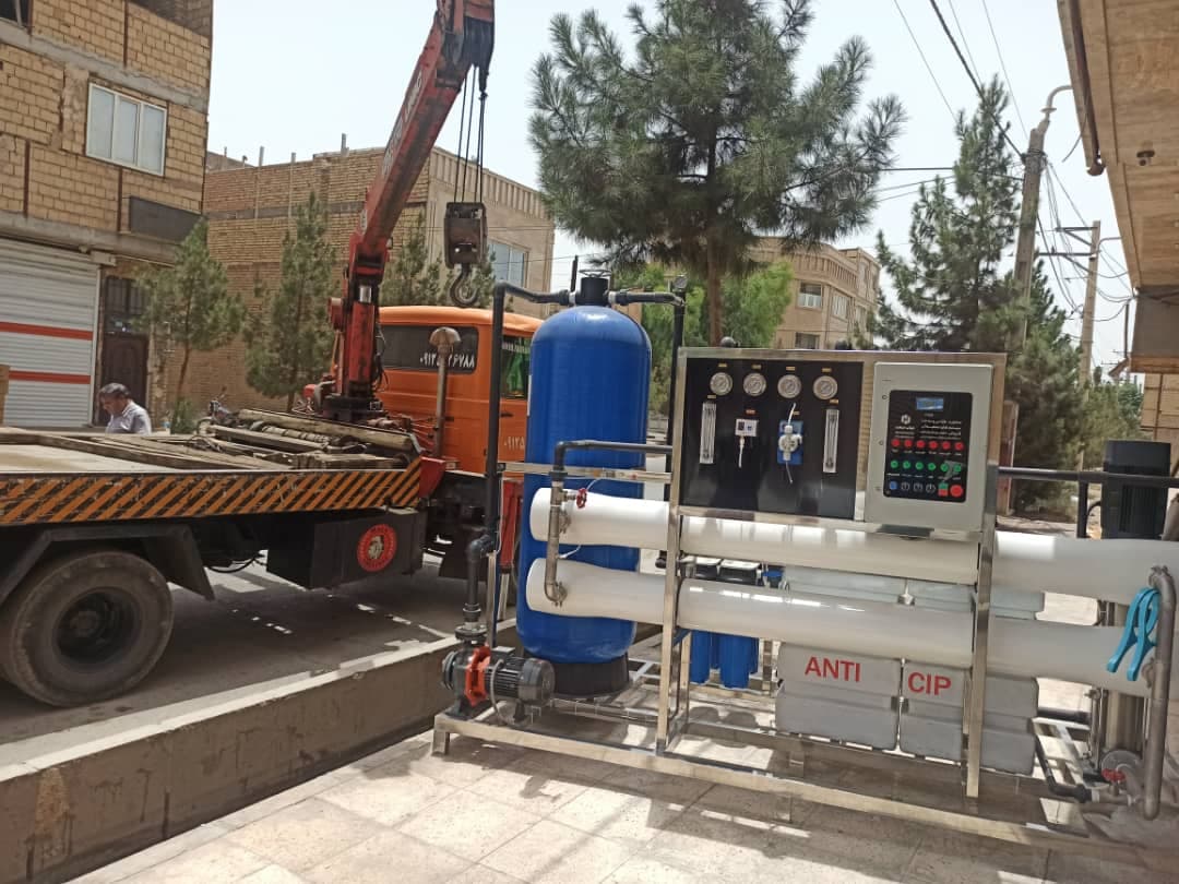 طراحی و ساخت دستگاه تصفیه آب صنعتی حباب صنعت قم