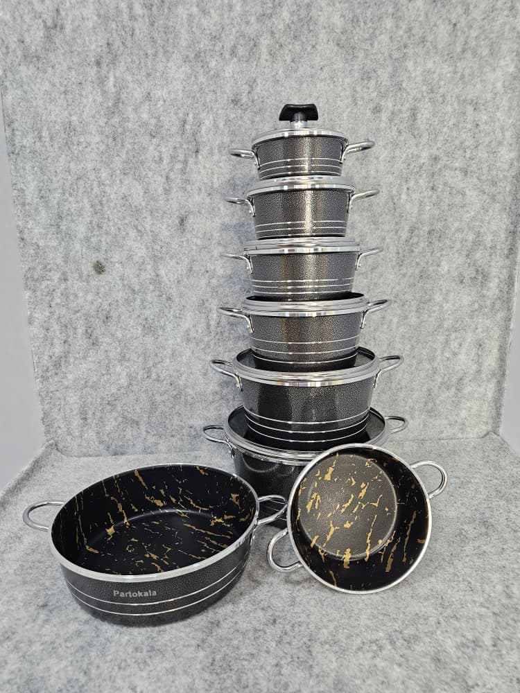 کارخانه تولید و فروش ظروف تفلون پرتوکالا زمردی در اراک