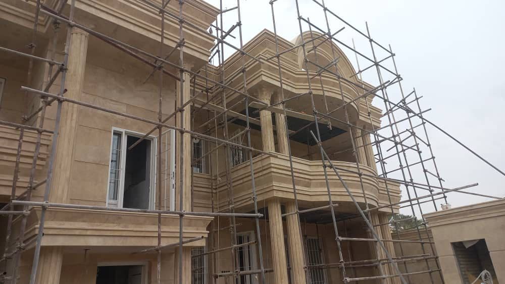 طراحی و اجرای نورپردازی نمای ساختمان و چراغ خطی جعفرپور در لار فارس