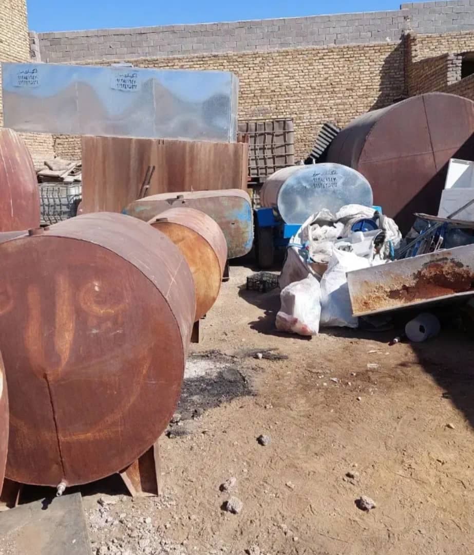 تانکر سازی پلاستیکی و فلزی میرلو در زنجان