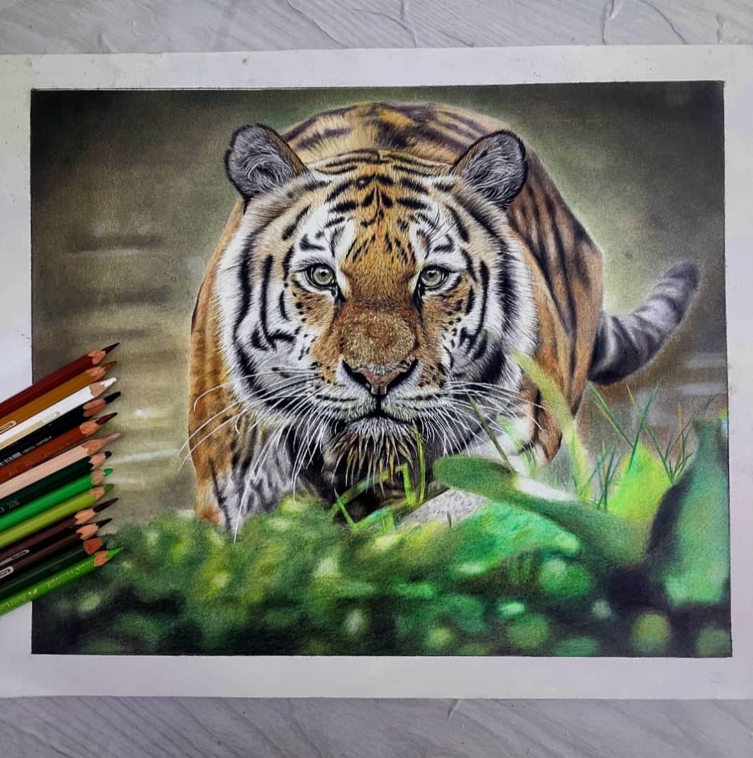 آموزش نقاشی هنرهای تجسمی یاسمن در پاکدشت