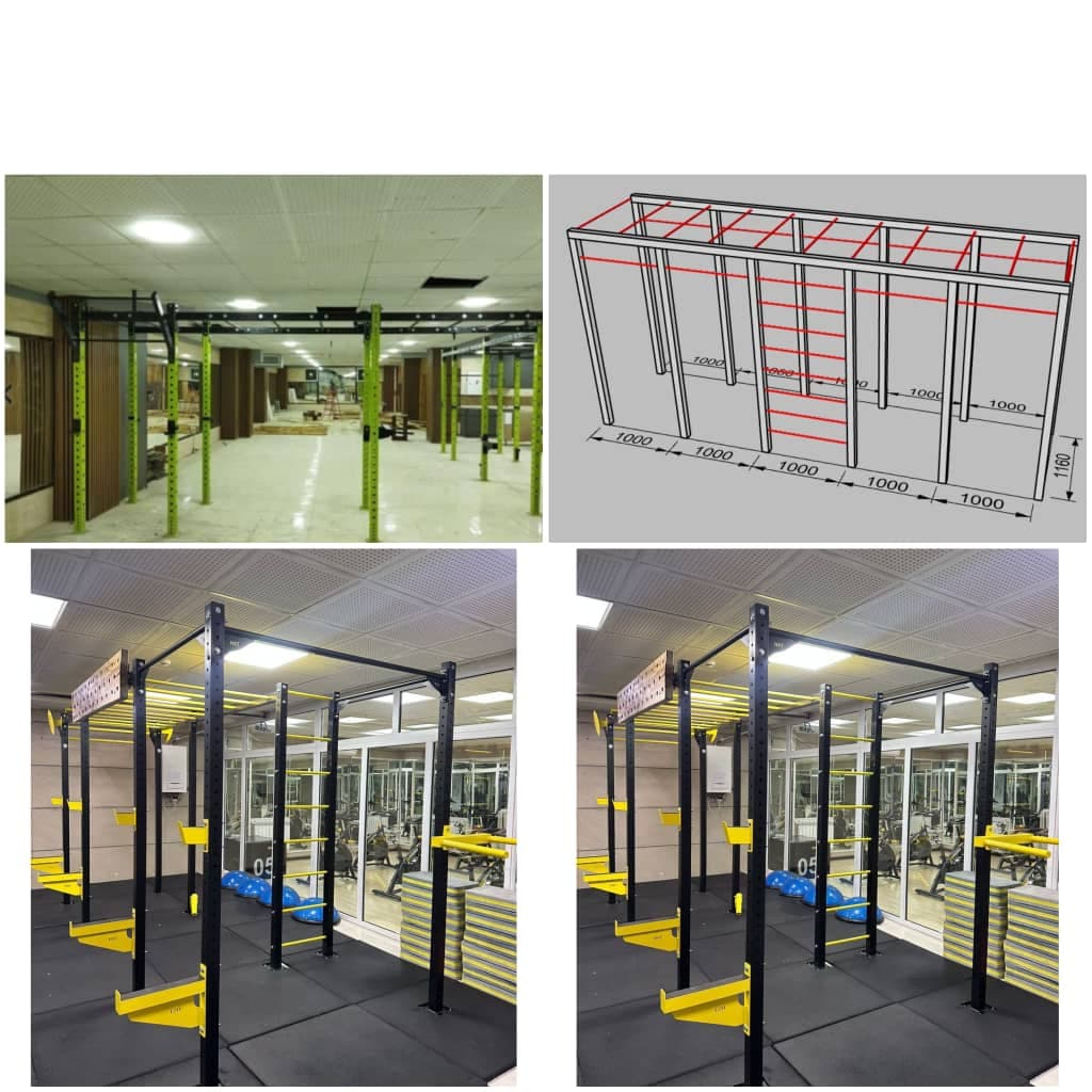 تولید سازه کراسفیت میثم جعفری در مهرشهر کرج