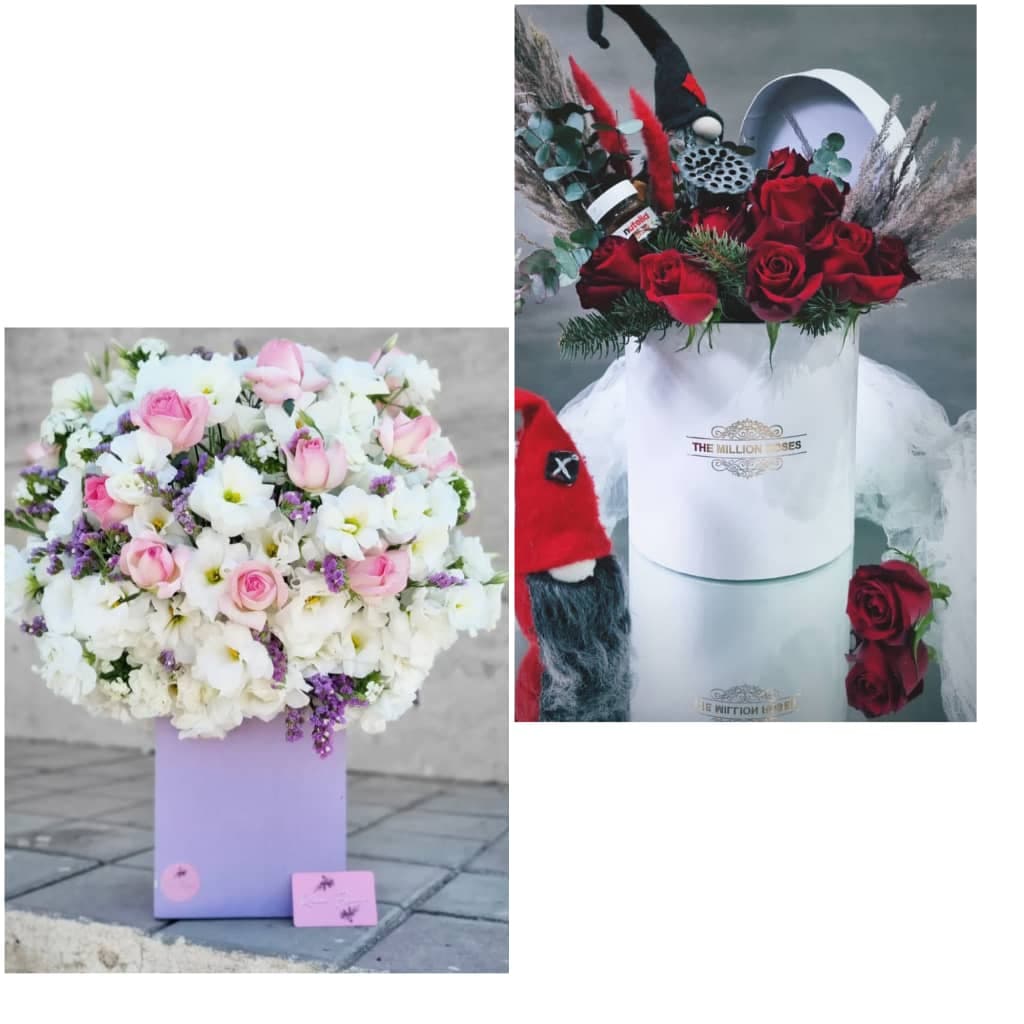 گل فروشی و گل آرايي آنلاین ری حا در پردیس تهران