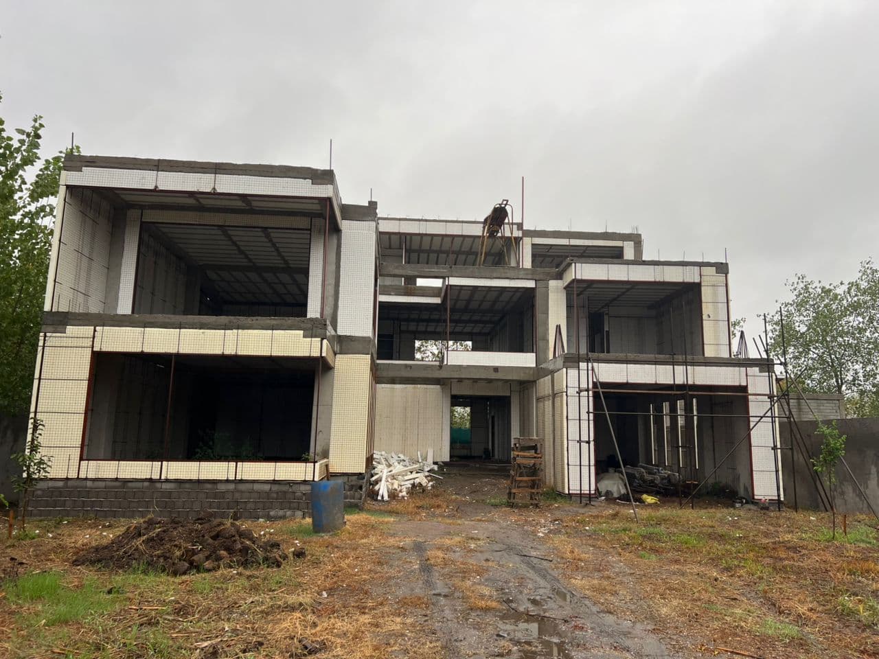 اجرا و تولید تریدی پنل و دیوارهای پیش ساخته شاتکریت پور اکبر در رشت