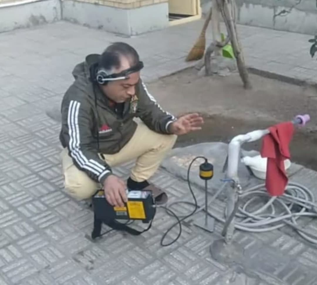 لوله بازکنی و نشت یابی آبان در سمنان