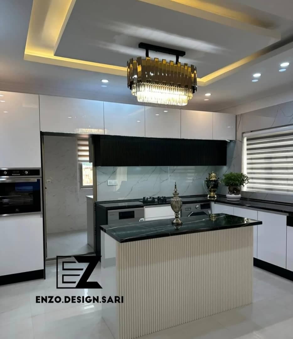 اجرای کابینت مدرن و نئوکلاسیک انزو در ساری