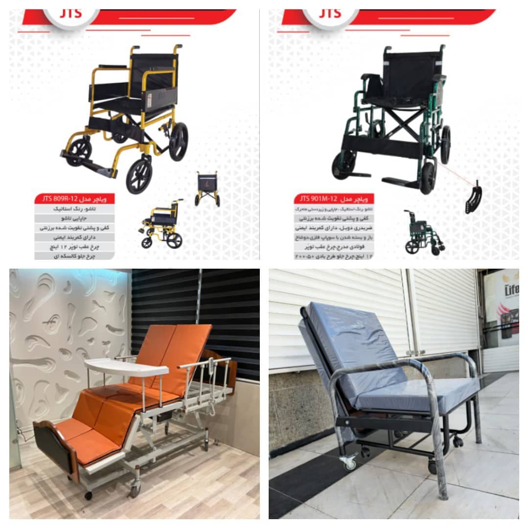 تولید تخت کلینیک زیبایی و بیمارستانی شفایار طب در باغ فیض تهران