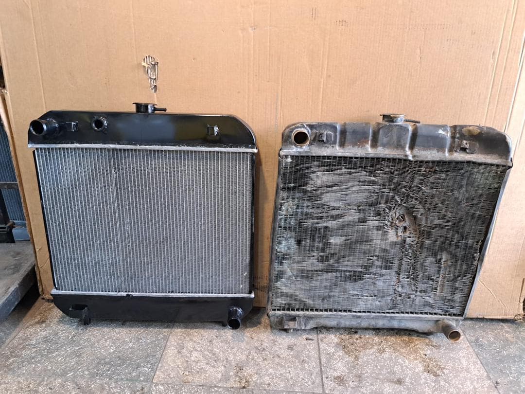 طراحی و ساخت رادیاتور بنز ولو رومانی مان مهندس جواد هنرور در چابهار