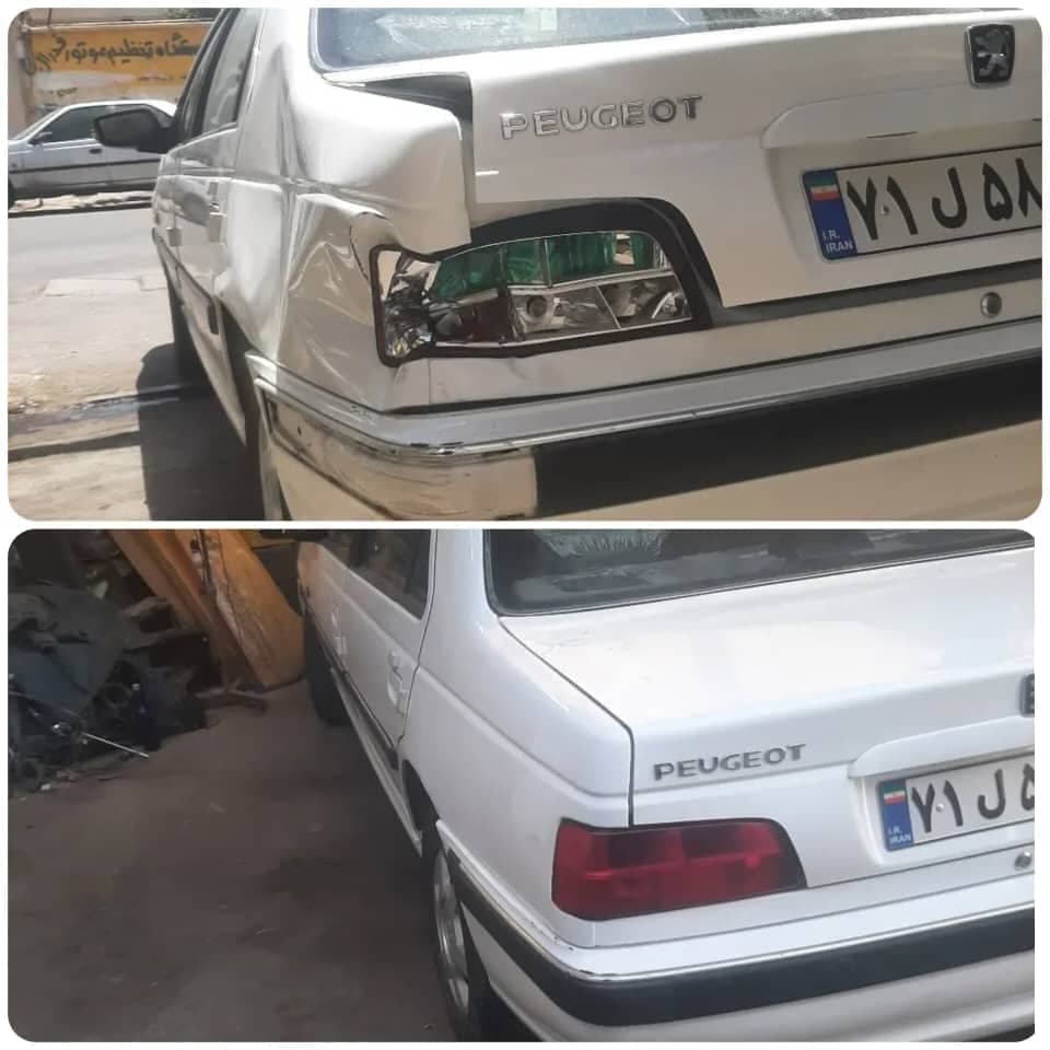 صافکاری pdr ذره بین عرفان زارعی در شیراز