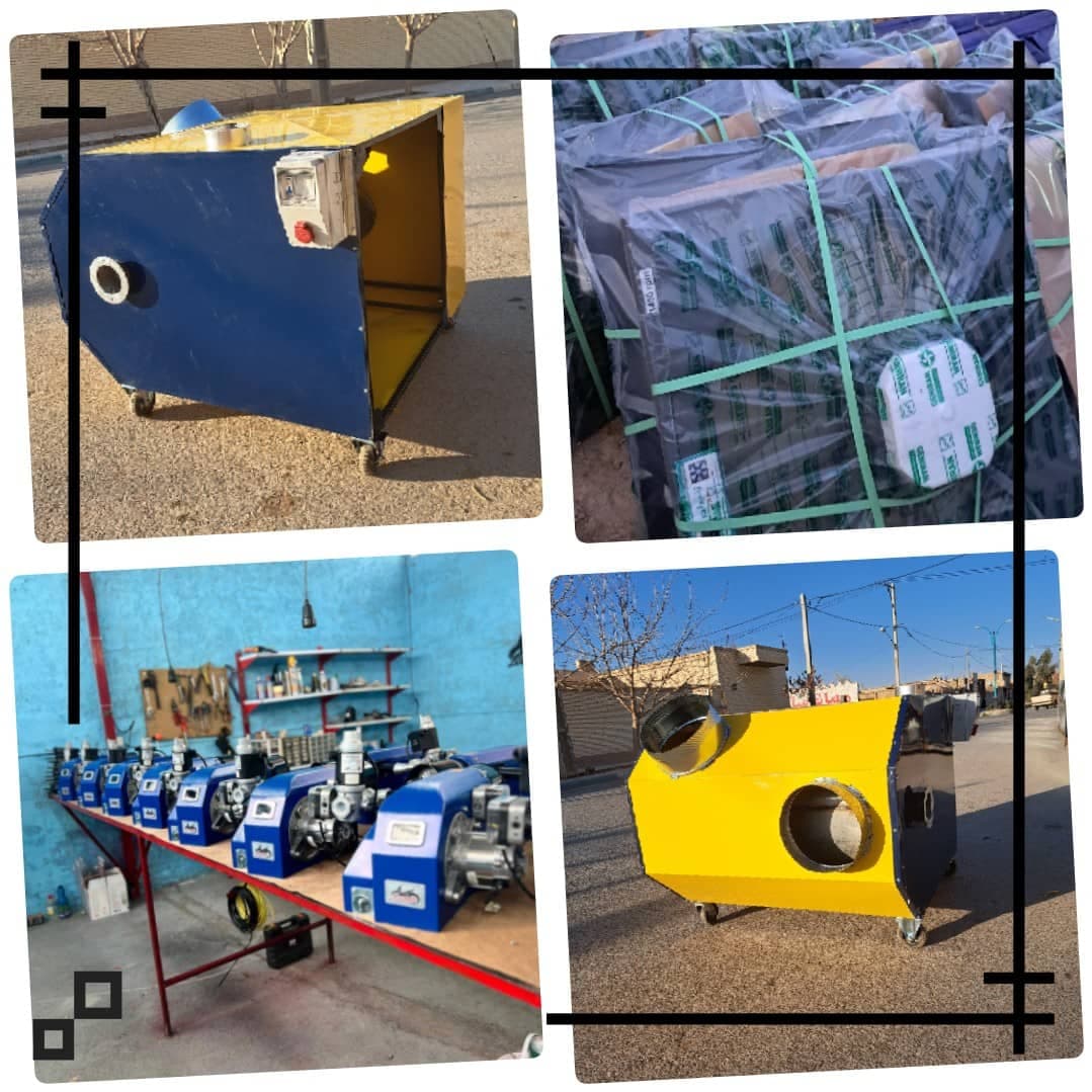 تولید و فروش انواع هیتر و مشعل گلخانه منصوری در یزد