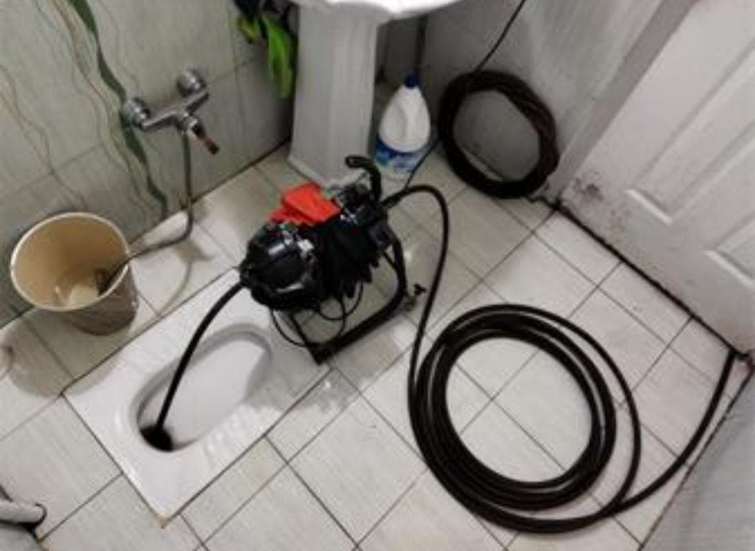 لوله بازکنی و تخلیه چاه اصانلو در متل قو