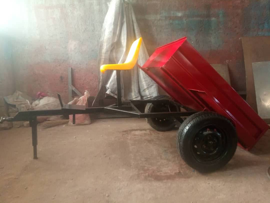 تولید و فروش تریلی گاری پشت تیلر و ماشین رحیمی بیرجند