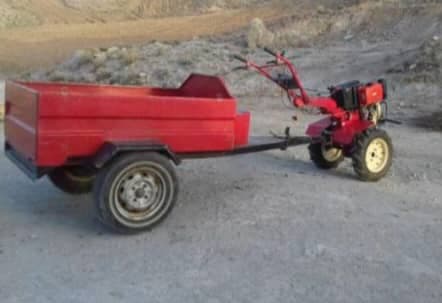 تولید و فروش تریلی گاری پشت تیلر و ماشین رحیمی بیرجند