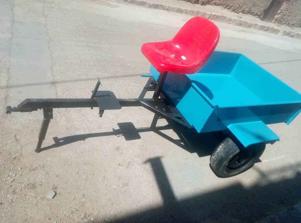 تولید و فروش تریلی گاری پشت تیلر و ماشین رحیمی بیرجند