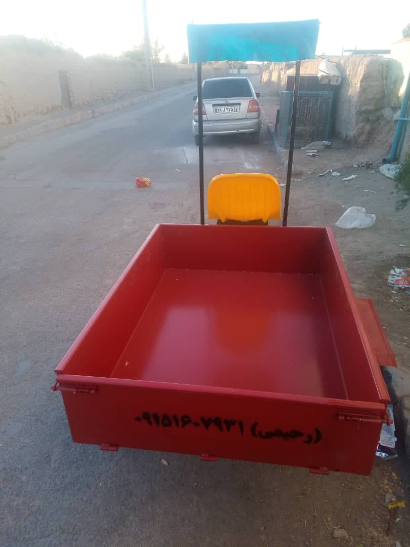 تولید و فروش تریلی گاری پشت تیلر و ماشین رحیمی بیرجند