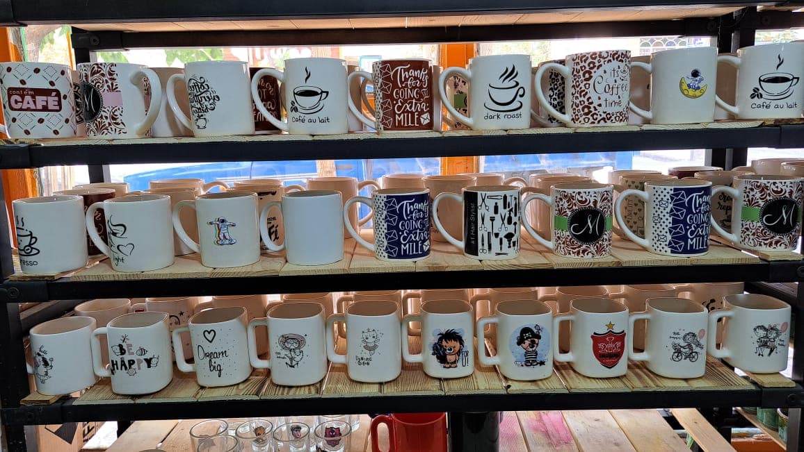 پخش و تولید ماگ تبلیغاتی و طرحدار مروارید به مدیریت مرادی در مشهد