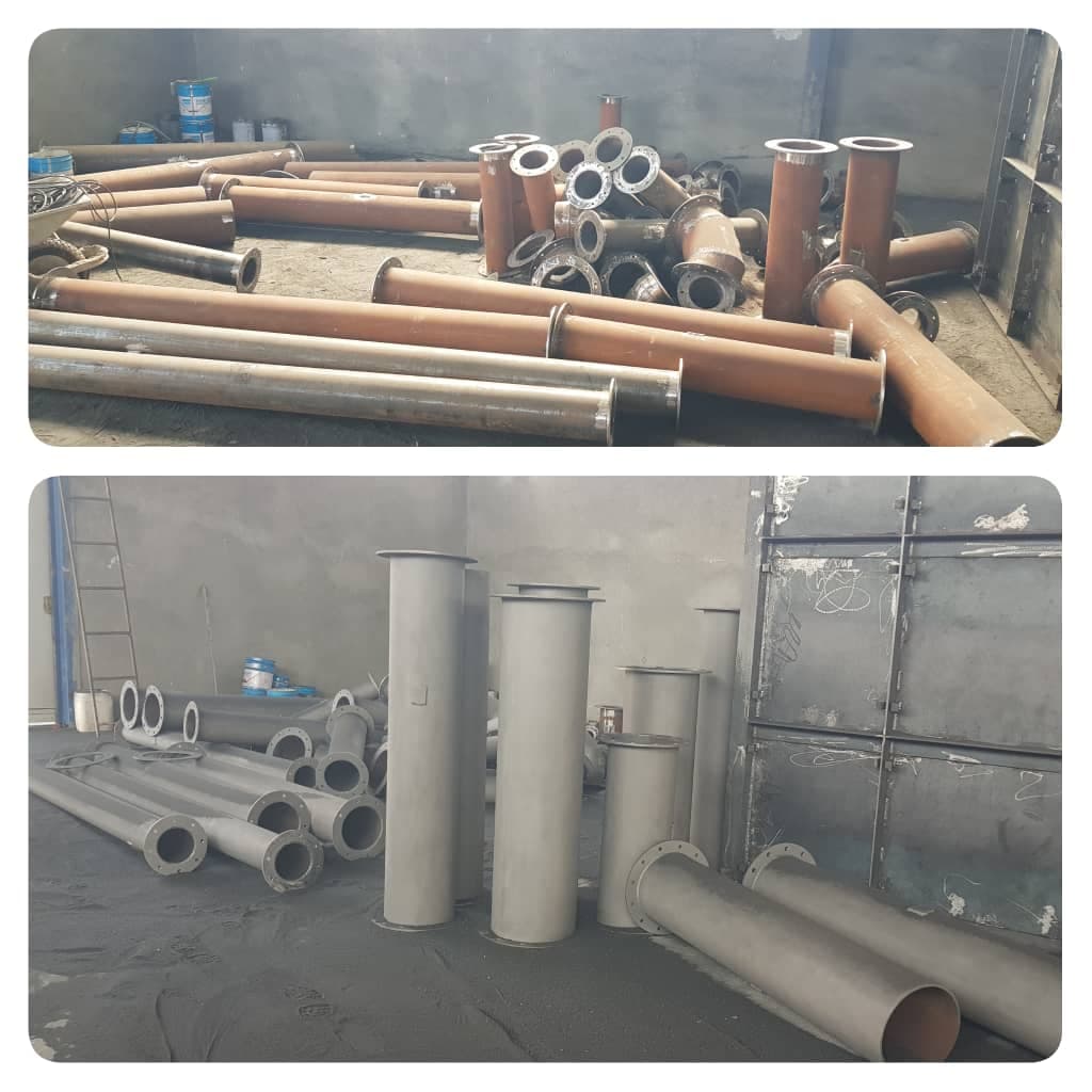 خدمات سندبلاست و رنگ آمیزی صنعتی محمد سیم کش در شیراز