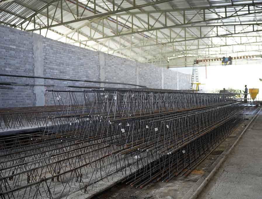 تولید کننده و فروش تیرچه بتنی صنعتی عربشاهی در مشهد