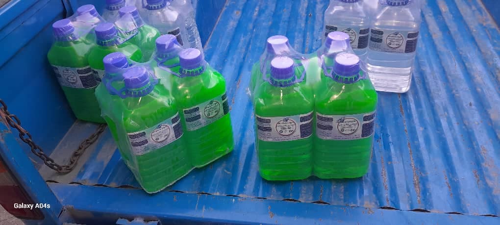 تولید و پخش آب رادیاتور شرکت الماس پلاس خوزستان در اهواز