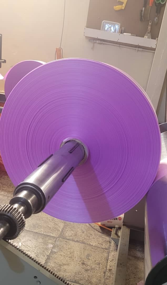 تولید و فروش کیسه زباله رولی رنگی و فریزر توربا پلاست در رشت