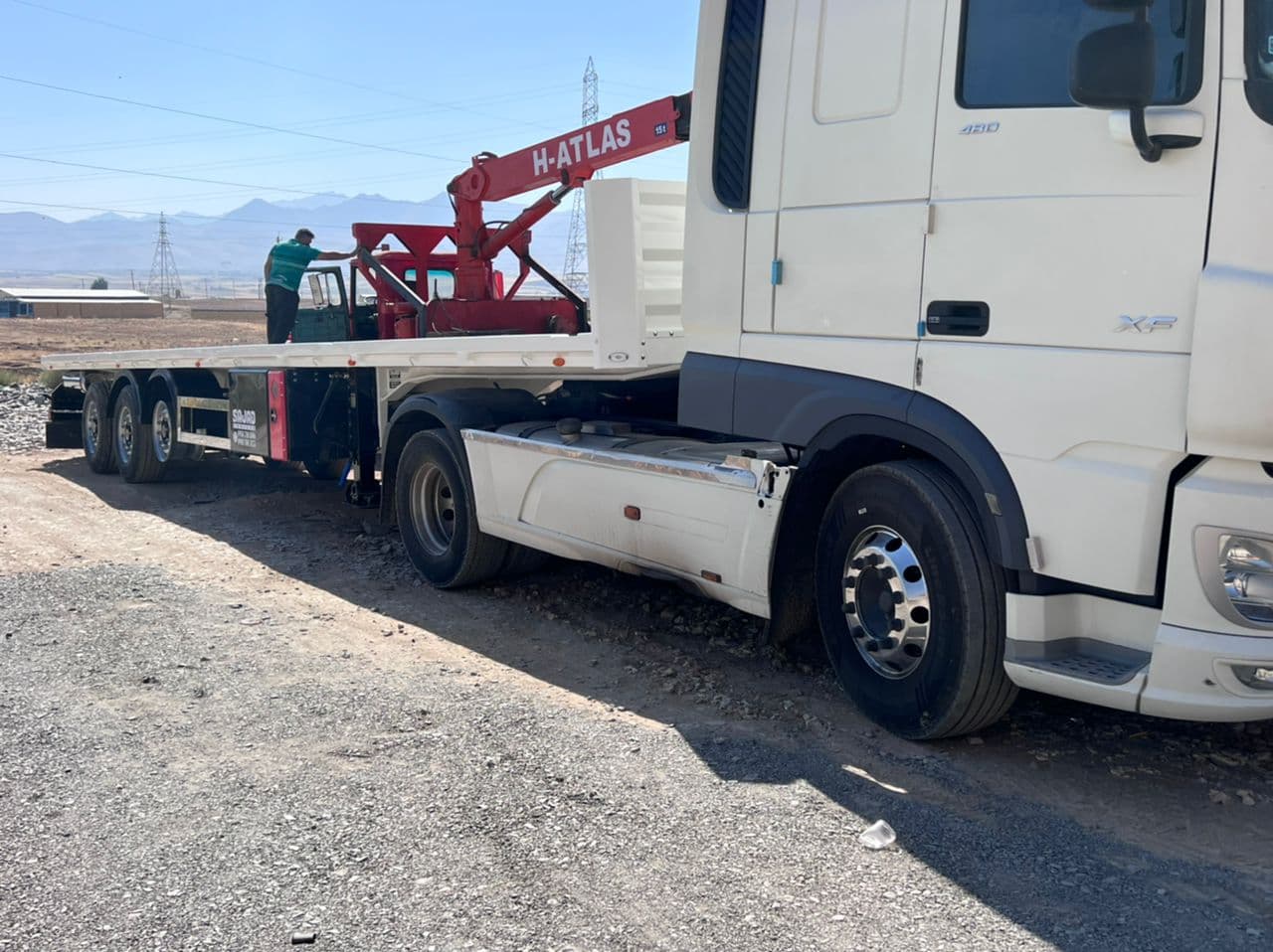 تریلی سازی سجاد عطایی در همدان