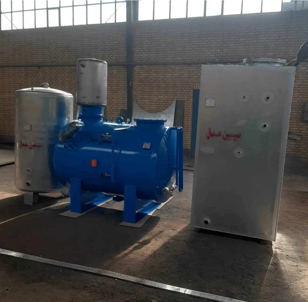 ساخت تانکر ذخیره آب و سوخت سیمین مبدل در شمس آباد تهران